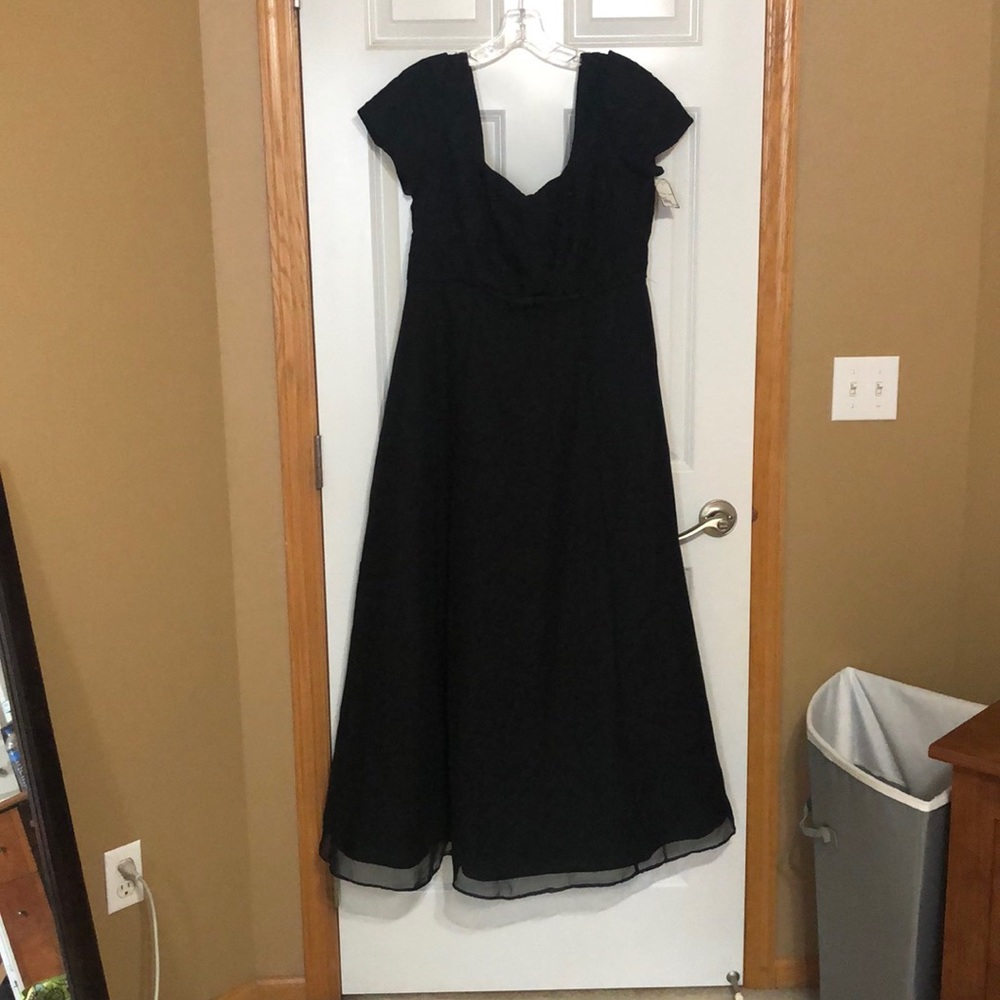 Black formal dress